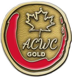 All Canadina Wine Championships Gold medal